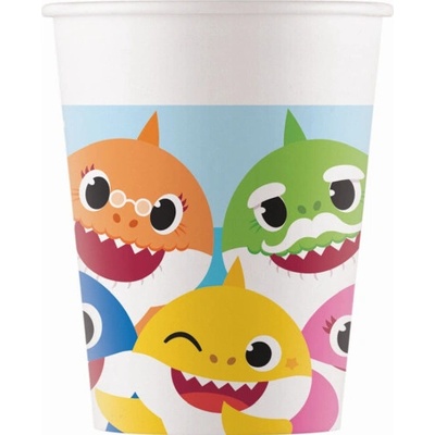 Godan Papierové poháre EKO \ Baby Shark\ 200 ml