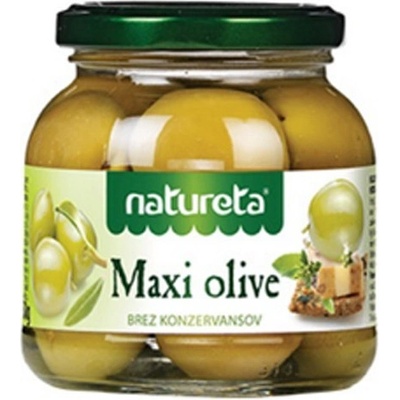 Natureta MAXI Zelené olivy 290 g