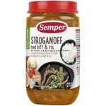 Semper Ястие Semper - Бифтек Строганоф с ориз, 235 g (9617) - baby