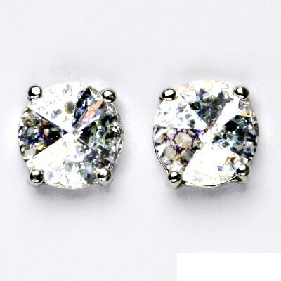Čištín s krystalem Swarovski White patina NŠ 1188