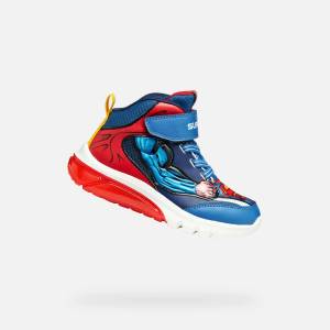 GEOX Сини кецове за момчета Geox Ciberdron Geox | Sin | Момчешки | 32 - zoot - 142,99 лв