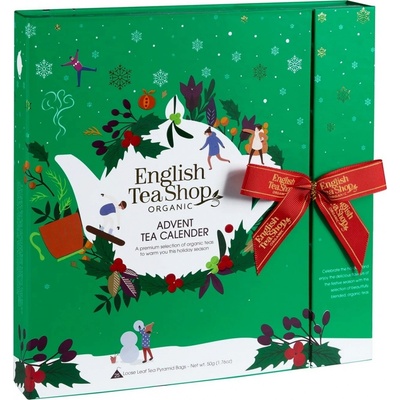 English Tea Shop Adventní kalendář Zelený 25 pyramidek