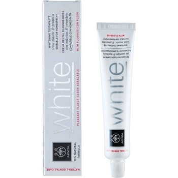 Apivita Natural Dental Care White bieliaca zubná pasta 75 ml