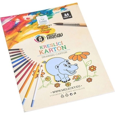 Kreslicí karton A4 Aloisov, 220 g, 200 listů