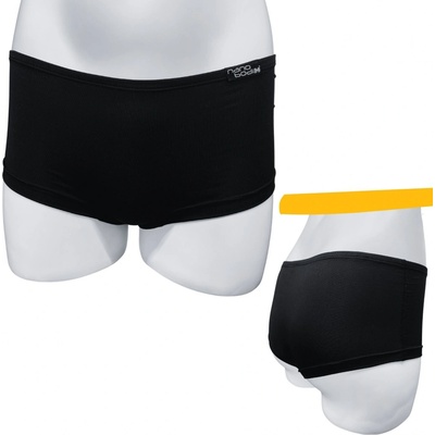 SILUET boxerky hot pants dámske čierna
