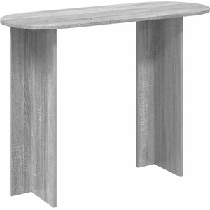 vidaXL Конзолна маса Сива сонома 100 x 39, 5 x 75 см (8001155)
