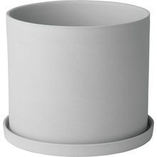 BLOMUS Květináč porcelánový šedobílý NONA BM65975