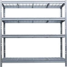 Majster Regál Bullrack Rivet 200 x 180 x 60 cm 4 police zinok