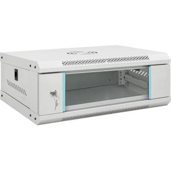 vidaXL 4U сървърен шкаф за стенен монтаж, 19", IP20, 53x40x21 см (30257)