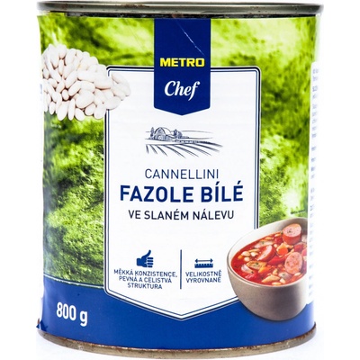 Metro Chef Fazole Cannellini B l Ve Slan m N levu 800 G Heureka cz metro-chef-fazole-cannellini-b-l-ve-slan-m-n-levu-800-g-heureka-cz