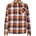 KnowledgeCotton Apparel Мъжка риза с копчета KnowledgeCotton Apparel Regular Light Flannel Checkered Shirt - Red Check - размер XXL (033-2933-0215)