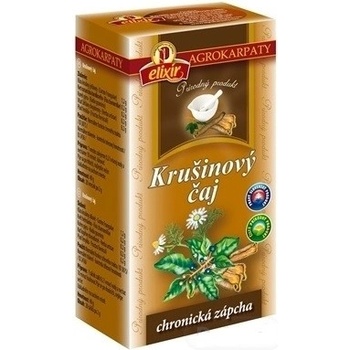 Agrokarpaty Krušinový čaj prírodný produkt 20 x 2 g