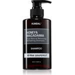 KUNDAL Honey & Macadamia Pink Grapefruit натурален шампоан за суха и увредена коса 500ml