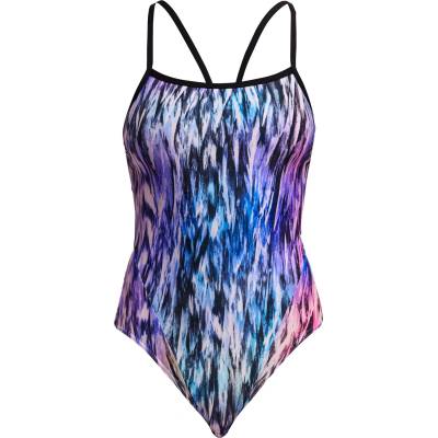 Funkita Дамски бански костюм Funkita Women's Single Strap One Piece Swimsuit - Fly Dye - размер 42 (EU) (150-5660-0616)