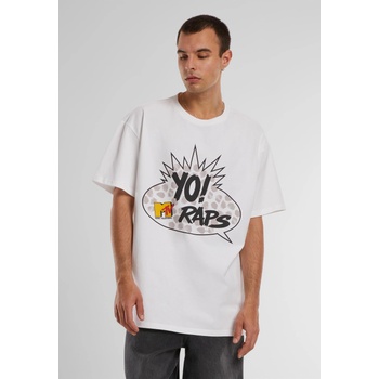 Mister Tee Тениска MTV Yo! Oversize Tee white XXLUB-MT2729-00220 - Тъмносив, размер XS