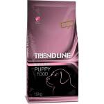 TRENDLINE Puppy/Junior Dog Food Beef & Rice - Пълноценна храна за подрастващи кучета от всички породи с Говеждо и ориз 15 кг