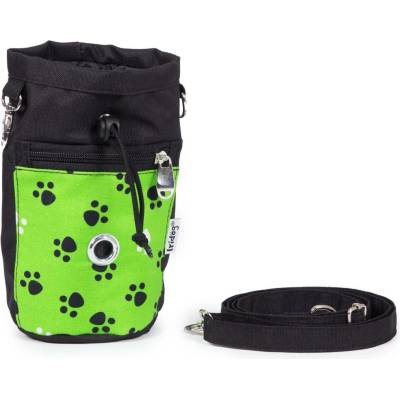 Iridog Pamlskovník HAPPY černý se zelenými tlapky 17 cm x průměr 11 cm