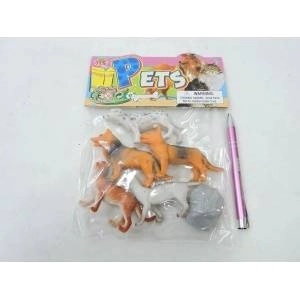 Hipo-p. g. golda Hipo Dogs Figure 8-9cm 5pcs in bag HB2644E HIPO - HHS070