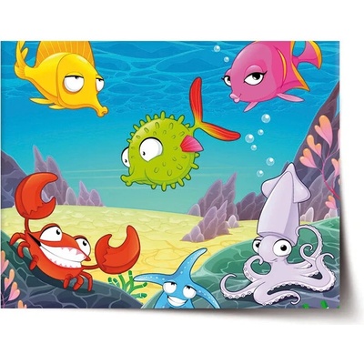 Sablio Plagát Podmorský svet 2 - 90x60 cm