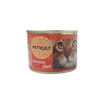 Petkult adult cat losos grain free 185 g