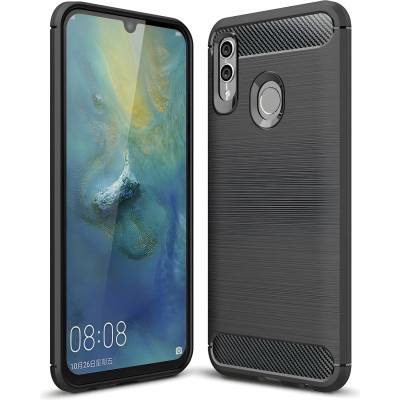 Huawei Carbon Shield TPU калъф за Huawei P Smart Plus 2019/Honor 10 Lite - Черен KP13771