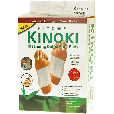 Kinoki Detoxikační náplasti na nohy 10ks