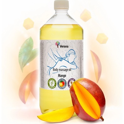 Verana Masážny olej Mango, 1000 ml