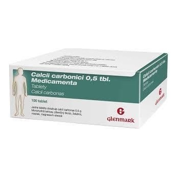 CALCII CARBONICI 0,5 TBL. MEDICAMENTA POR 0,5G TBL NOB 100