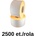 ZINTA Самозалепващи th етикети zinta 24х15мм, 2500 ет. /ролка (24x15x2500-th)