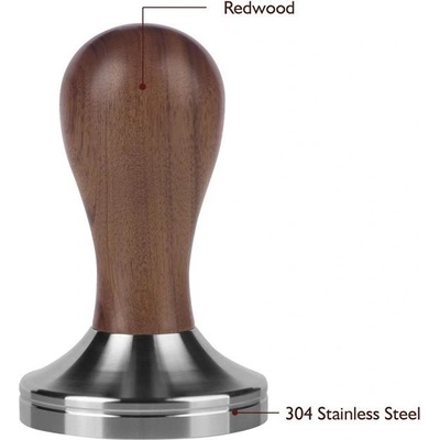 AVX 4106 tamper Redwood 57,5 mm