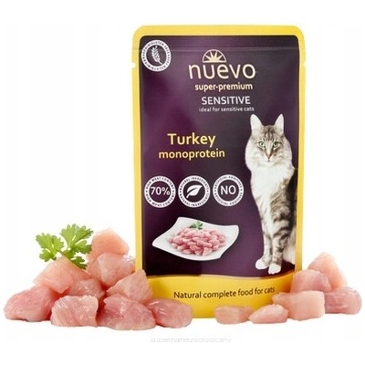 NUEVO cat SENSITIVE TURKEY 85 g
