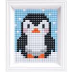 Pixelhobby Креативен комплект с рамка и пиксели Pixelhobby - XL, Пингвинче (12073)