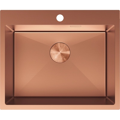 Mexen Solix мивка от неръждаема стомана с 1 комора 600 x 500 мм, мед - 6408601000-65 (6408601000-65)