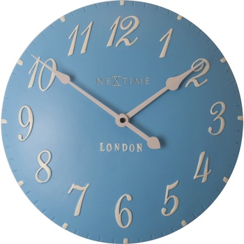 NeXtime Стенен часовник London Arabic син (3084bl)