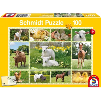 Schmidt Mláďata na farmě 100 dílků