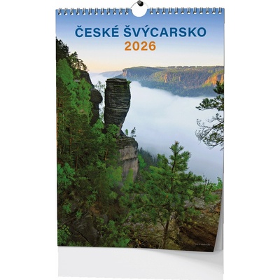 České Švýcarsko nástěnný 2026