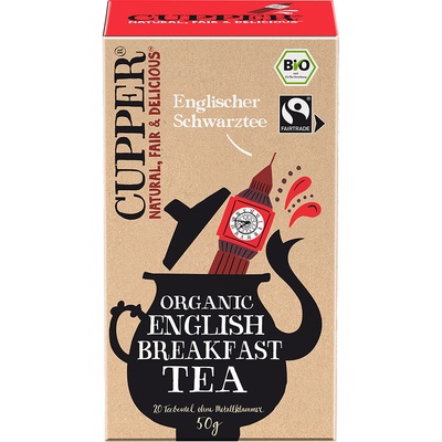Cupper Organic English Breakfast Tea 50 g