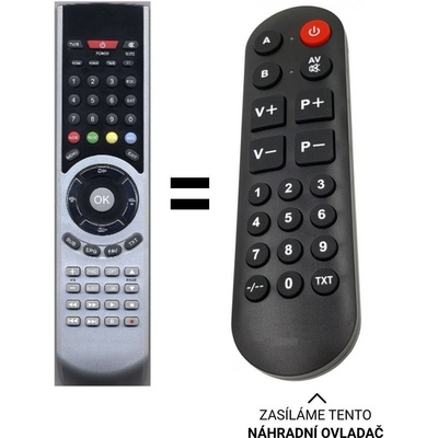 Dálkový ovladač Senior Megasat HD900, HD910, HD935, HD950 – Hledejceny.cz