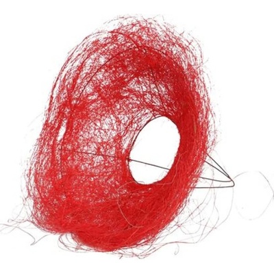 Podložka sisal červená 20cm