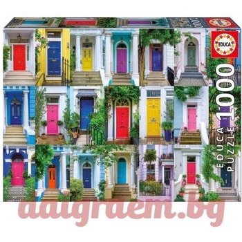 Educa Пъзел educa 20177 - 1000 части - Вратите на Нотинг Хил (edu20177)