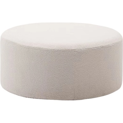 Kave Home Béžový bouclé taburet Kaeli 90 cm