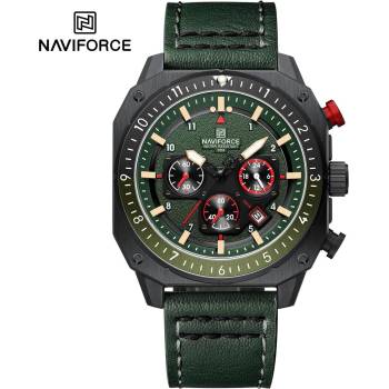 Naviforce Часовници naviforce sq-38604 - Зелен / Черен kp38604 (sq-38604)