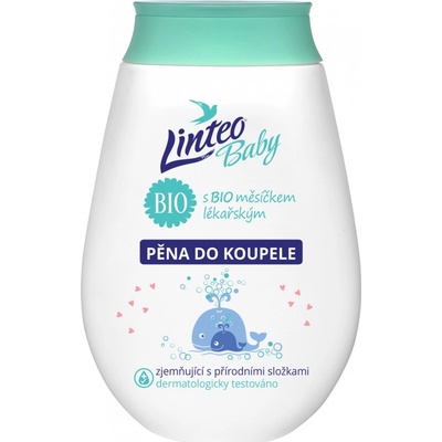 Linteo Baby dětská pěna do koupele 250 ml