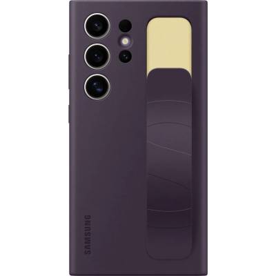 Samsung Калъф Samsung - Standing Grip Cover, Galaxy S24 Ultra, тъмнолилав (8806095365688)