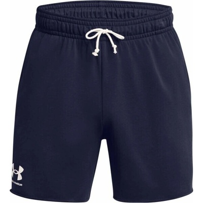 Under Armour RIVAL TERRY 6IN tmavě modrá