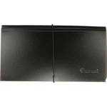 TITANUM Briefcase TITANUM PP DL with rubber band 13 compartments - black Titanum FAIR