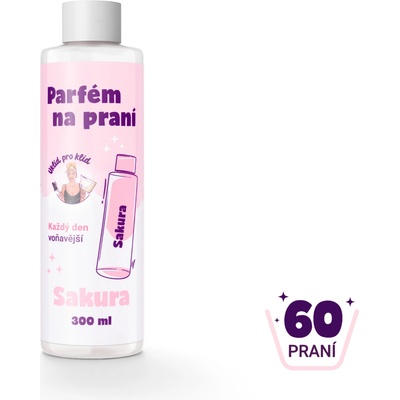 Úklid pro klid Parfém na praní Sakura 300 ml