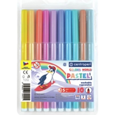 Centropen Colour World Pastel 7550 10 ks – Hledejceny.cz