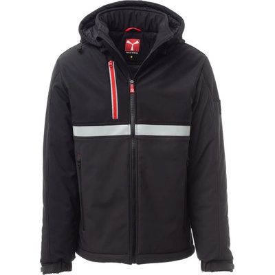 Payper WISE PAD Zateplená softshellová bunda Anthracite Black