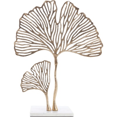 Light & Living Метална статуя (височина 48 cm) Leaf - Light & Living (7488285)